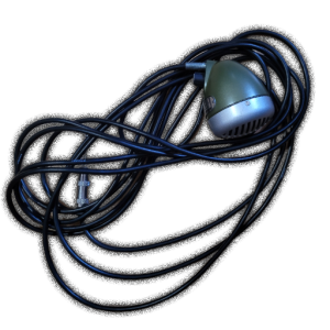 Shure 520DX Green Bullet Dynamic Microphone